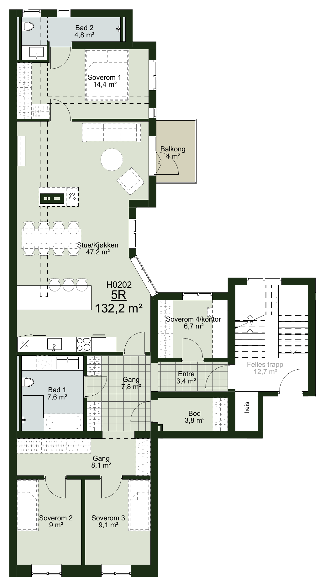 Planløsning H0202