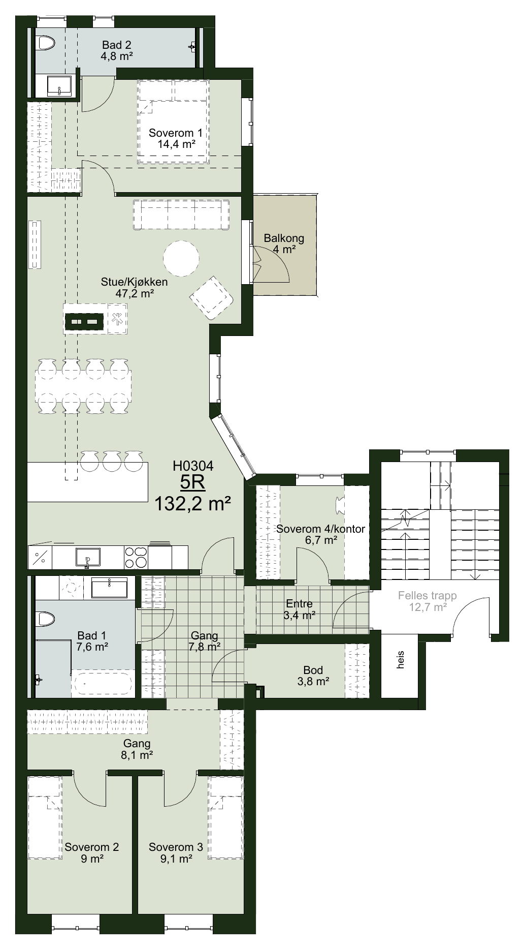 Planløsning H0402